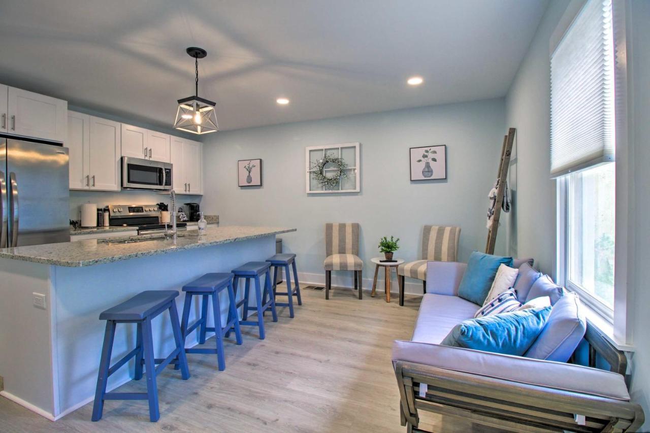New! Renovated 2 Bed 2 Bath Apartment Downtown Beaufort Luaran gambar