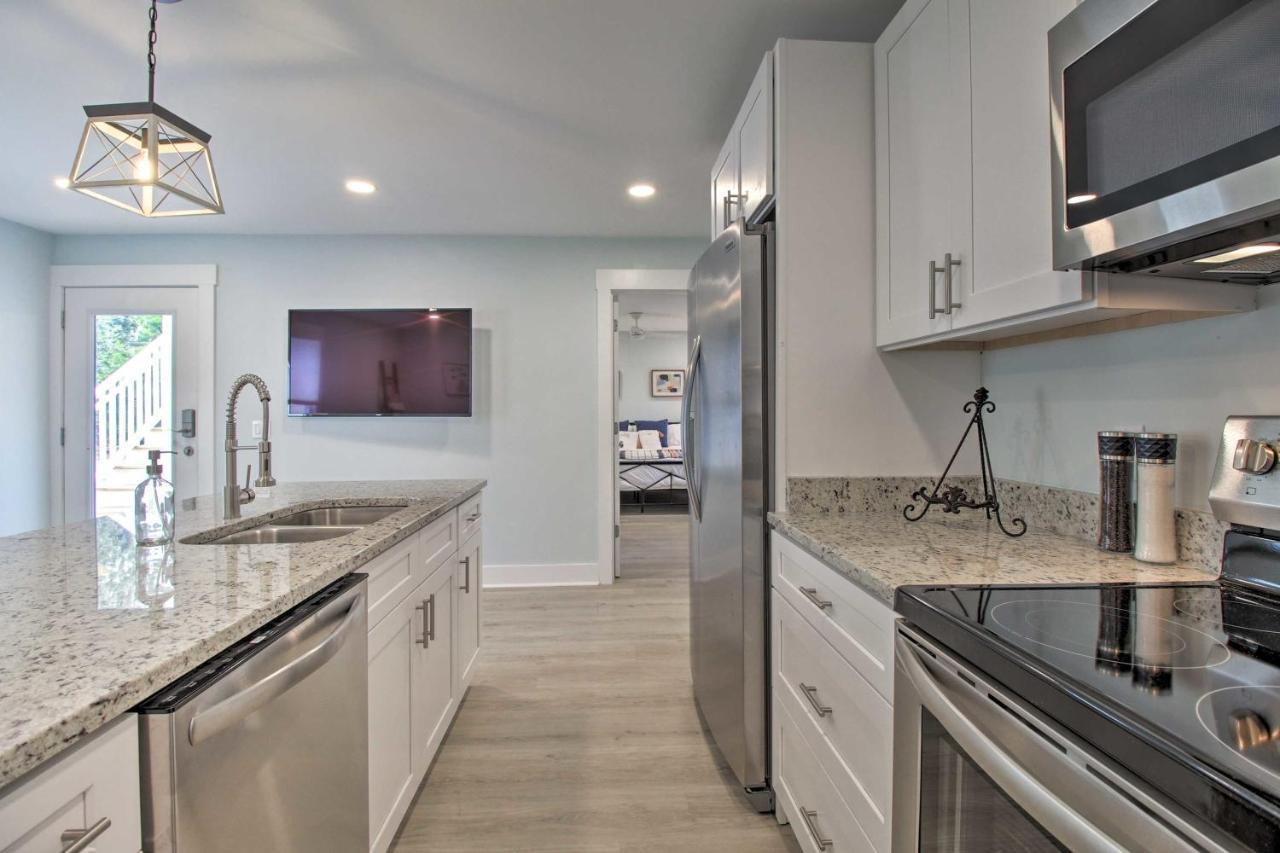 New! Renovated 2 Bed 2 Bath Apartment Downtown Beaufort Luaran gambar
