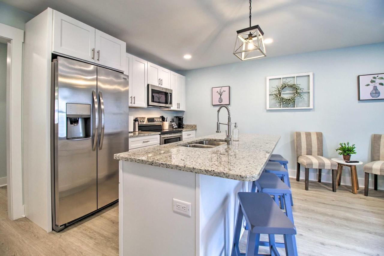 New! Renovated 2 Bed 2 Bath Apartment Downtown Beaufort Luaran gambar